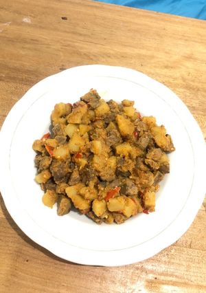 Foto resep Sambal Goreng Hati Kentang