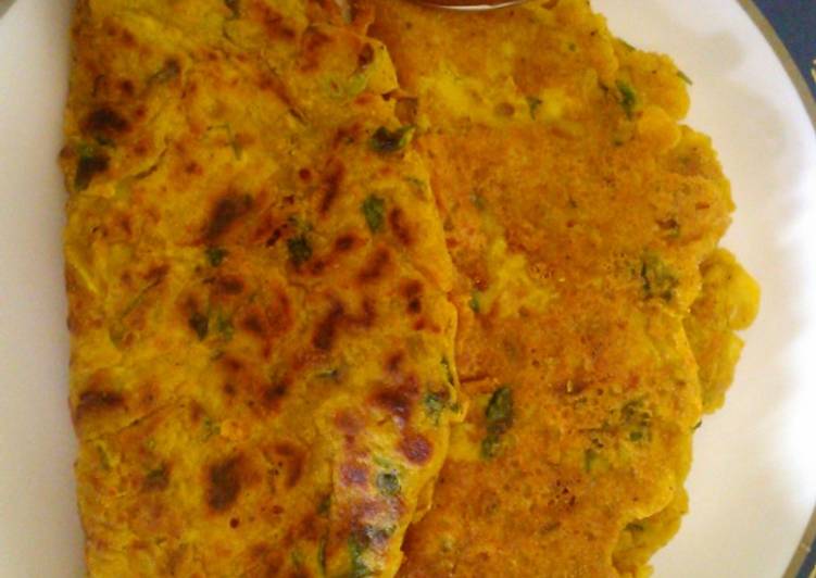 Recipe of Homemade Makai ka cheela / corn pancakes