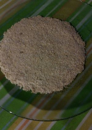 Una foto de Tostada o CROC de salvado de avena para desayunar sin harinas