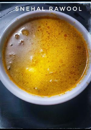 ओल्या वालीच्या गराची आमटी रेसिपी चे मुख्य फोटो 
