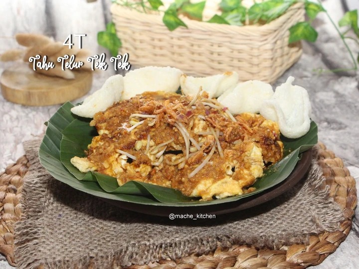 Cara Mudah Membuat Resep Tahu Telur Tek Tek yang Sempurna Anti Ribet, Menggugah Selera