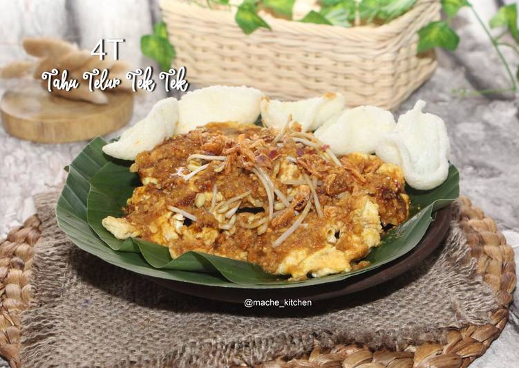 Tahu Telur Tek Tek