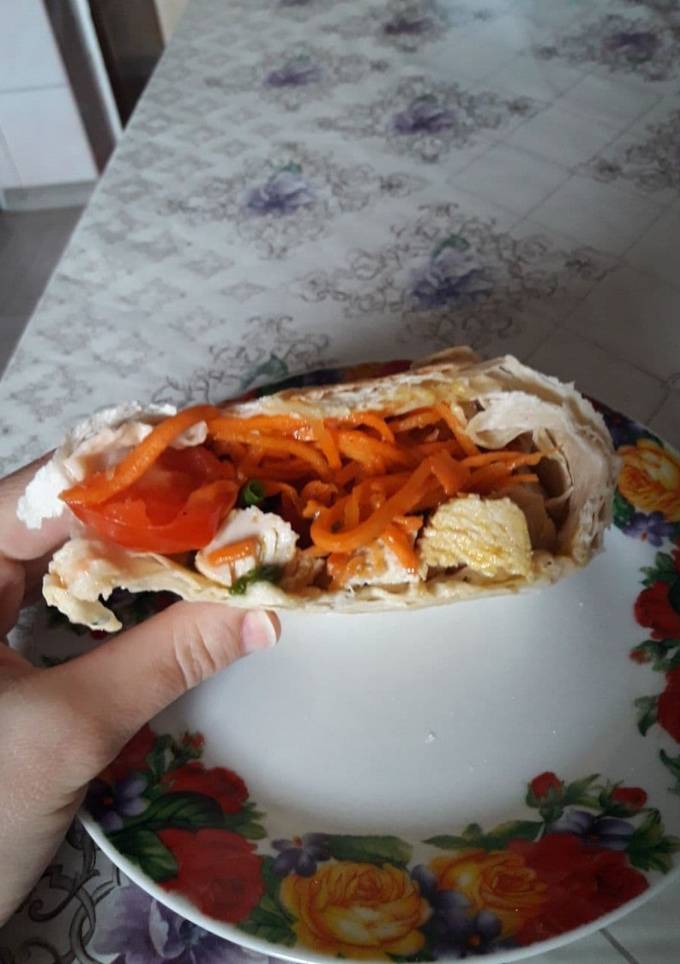 Безлактозна шаурма