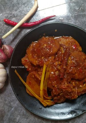 Foto resep Semur Jengkol Betawi Cabe Merah