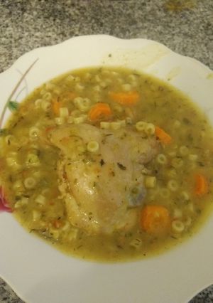 Una foto de Sopa aguisada