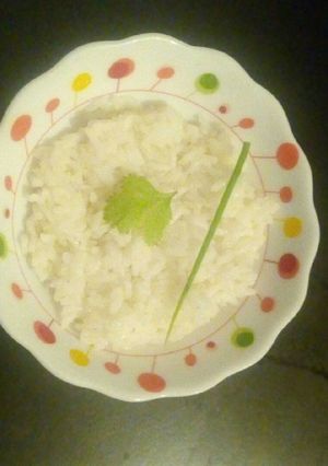 Una foto de Arroz al vapor