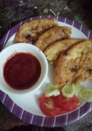 A picture of Naan pakory.
