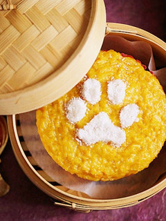 好旺年金瓜米發糕 的食譜成品照片