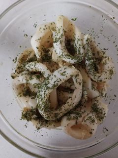Una foto de Calamares al limón Thermomix