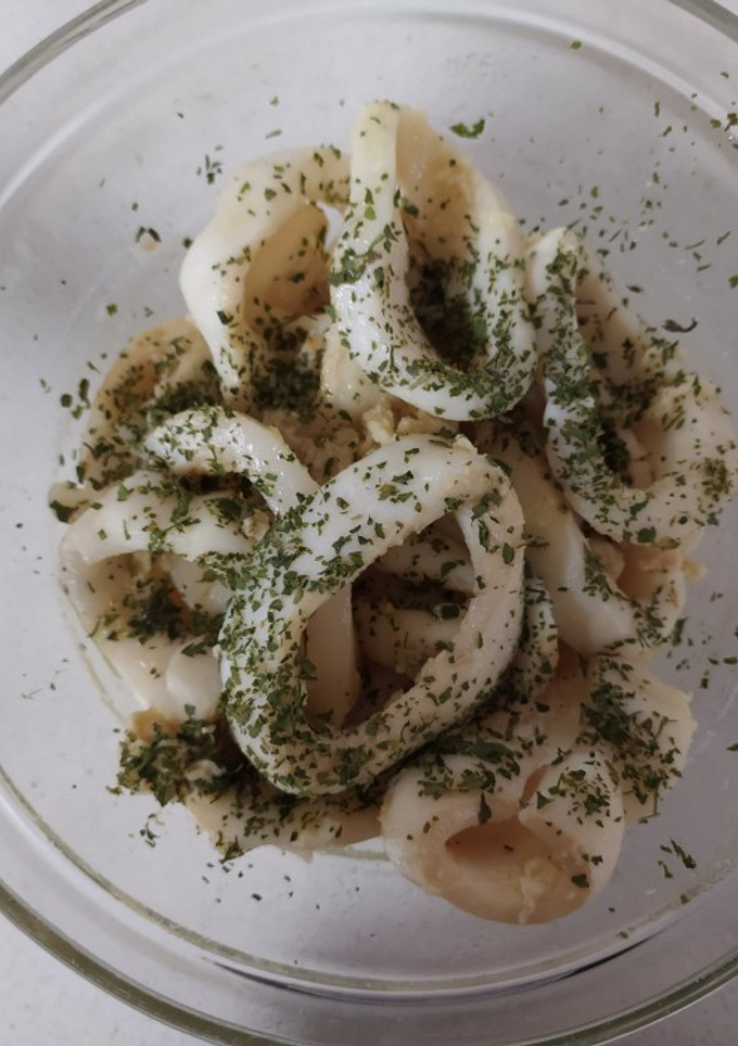 Una foto de Calamares al limón Thermomix