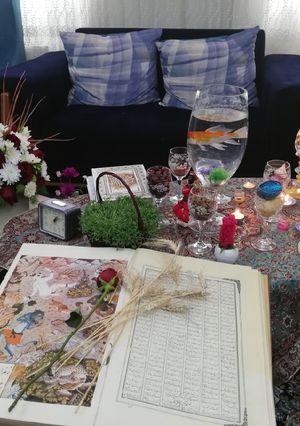 عکسی از دستور سفره هفت سین