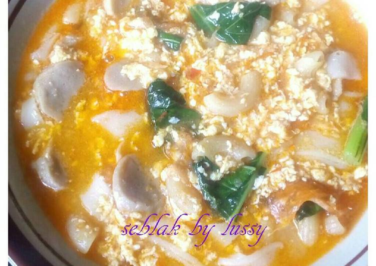 Resep Seblak extra pedas ala lussy Anti Gagal