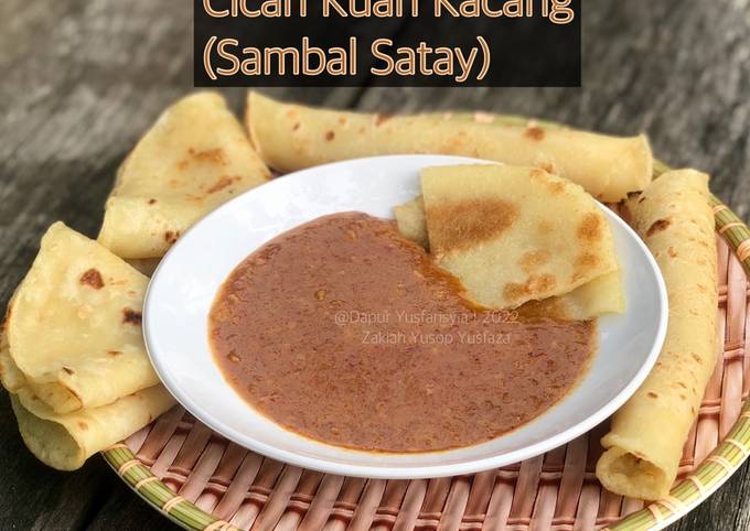 Resipi Lempeng Kosong And Kuah Kacang Sambal Satay Oleh Dapur