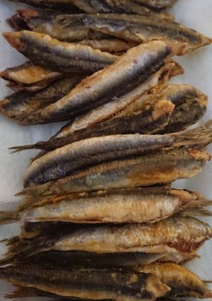 Una foto de Boquerones fritos