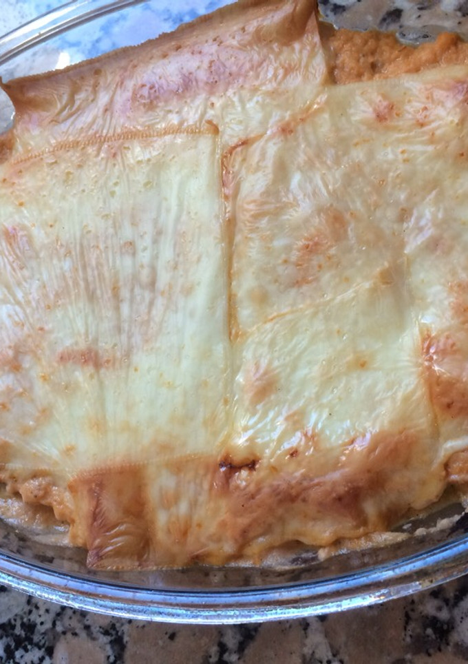 Una foto de Lasaña de calabacín (sin pasta)