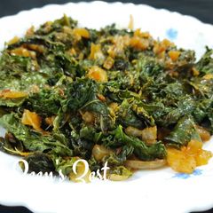 A picture of Curled Kale Fry.