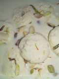 Homemade Rasmalai