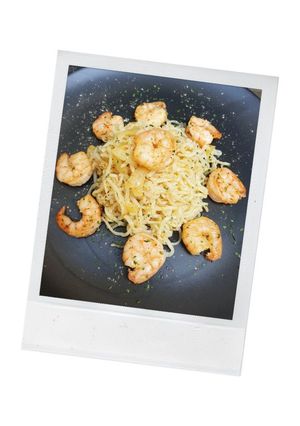 Foto resep Shirataki Aglio Oolio (Low Cal Pasta)
