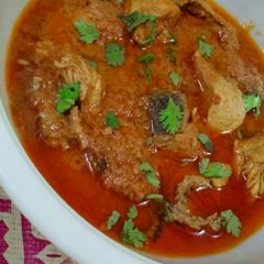 A picture of Chicken handi.