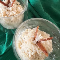 A picture of Old fashioned rice pudding.