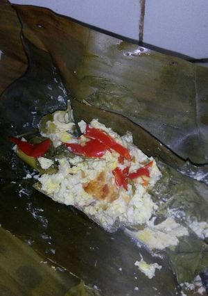 Foto resep Pepes tahu telur asin