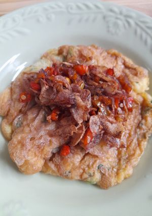 Foto resep Telur Dadar Sambal Embe