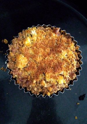 Una foto de Tarta de coco y dulce de leche