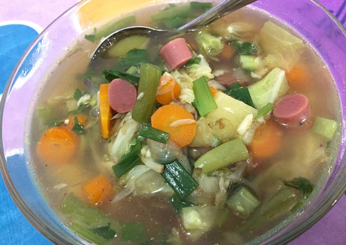 Resep Sayur Sop Istimewa Bumbu Sederhana Anti Gagal