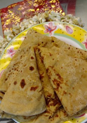 A picture of Puran Poli.