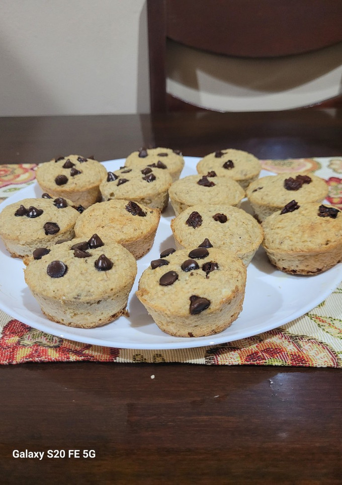 Una foto de Muffin de salvado de Avena y banana 😋