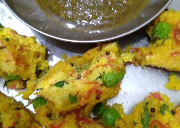 Recipe of Speedy Namkin suji pan cake