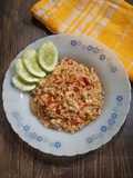 Nasi goreng ayam sambal tomat