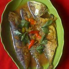 รูปของ Kembung berenang kuah kuning