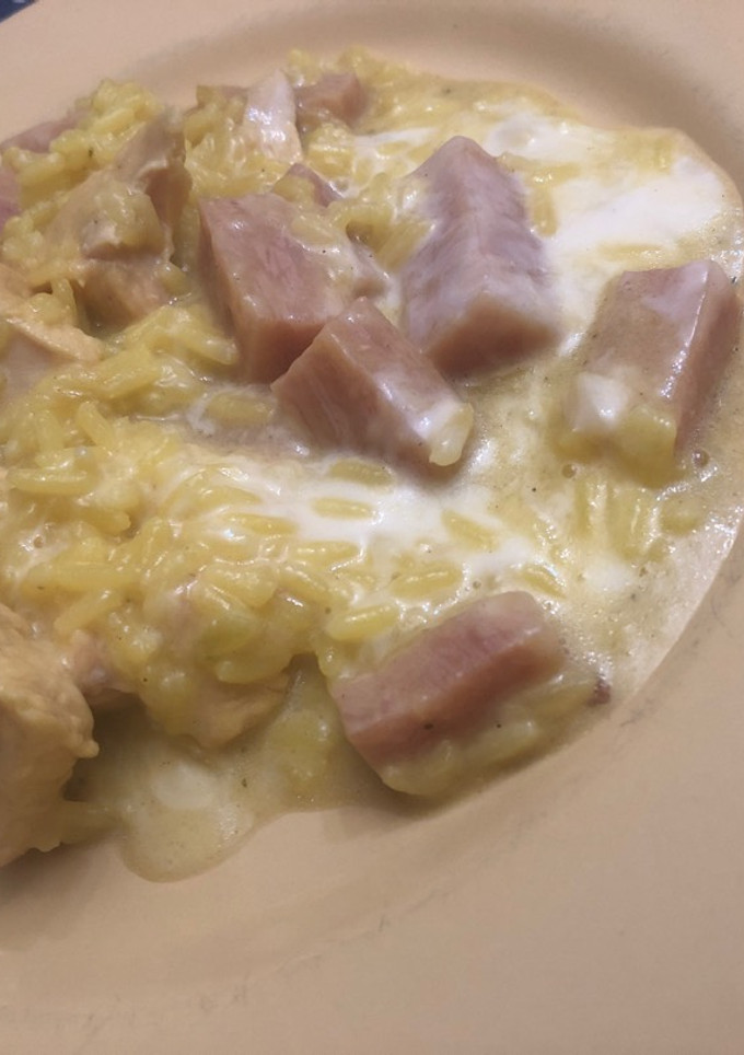 Una foto de Arroz a la capri