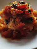 Spaghetti alla chitarra con ragù di cardi