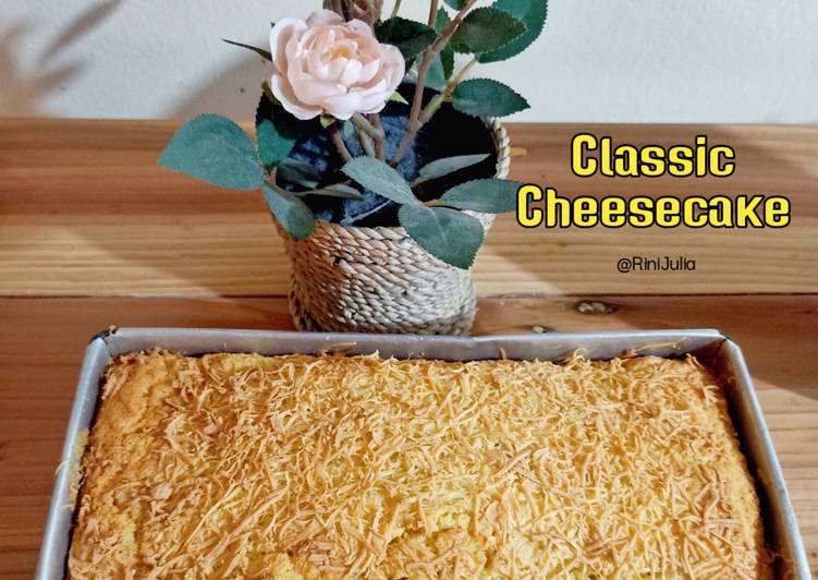 Resep Classc Cheesecake Anti Gagal