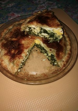 Una foto de Tarta de acelgas