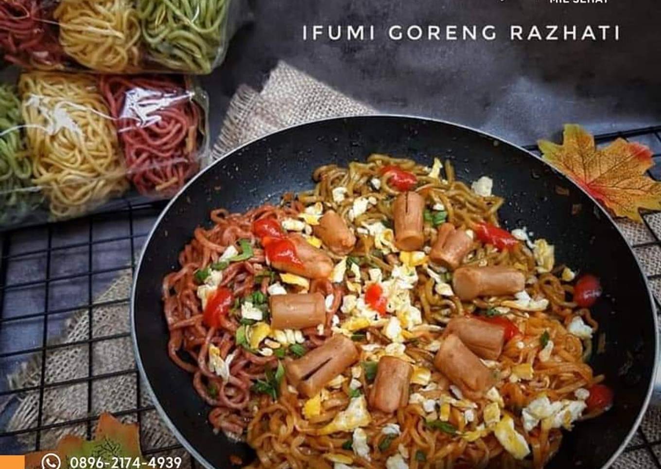 Ifumie Goreng warna warni