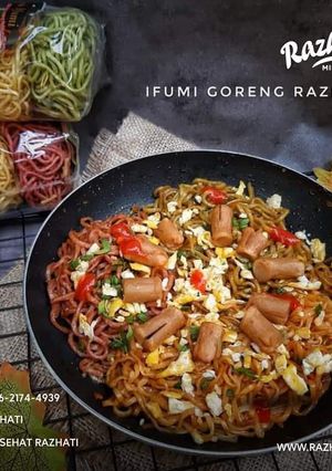 Foto resep Ifumie Goreng warna warni