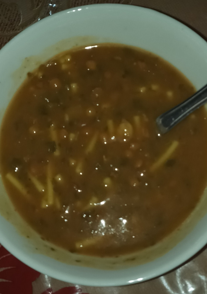 صورة لوصفة الحريرة المغربية