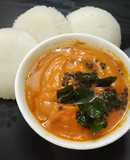 Tomato Chilli Chutney - Quick & Easy Recipe for Idlis