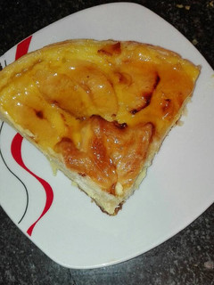 Una foto de Tarta de manzana y queso súper fácil en la olla GM g