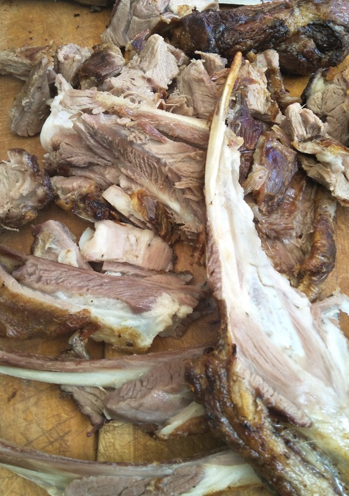 A picture of Nyama choma.