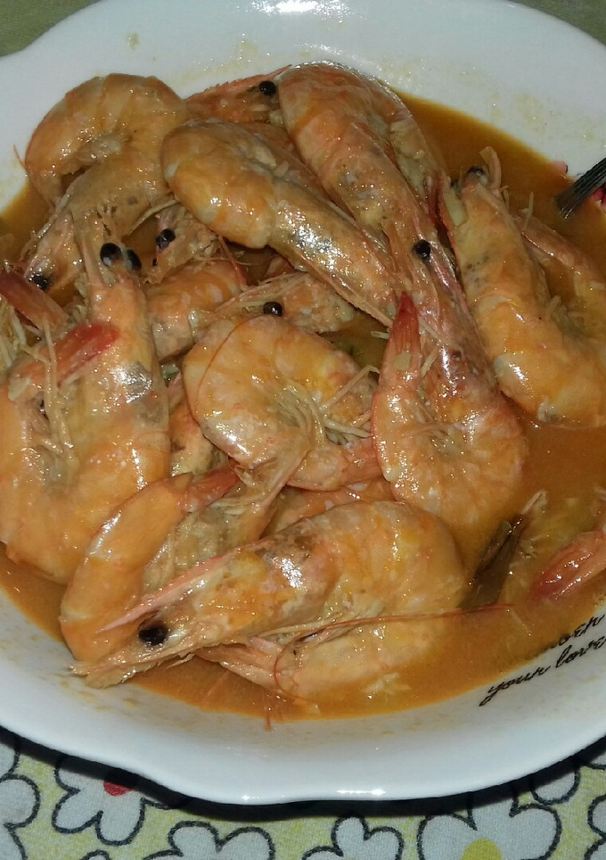 Una foto de Langostinos al ajillo