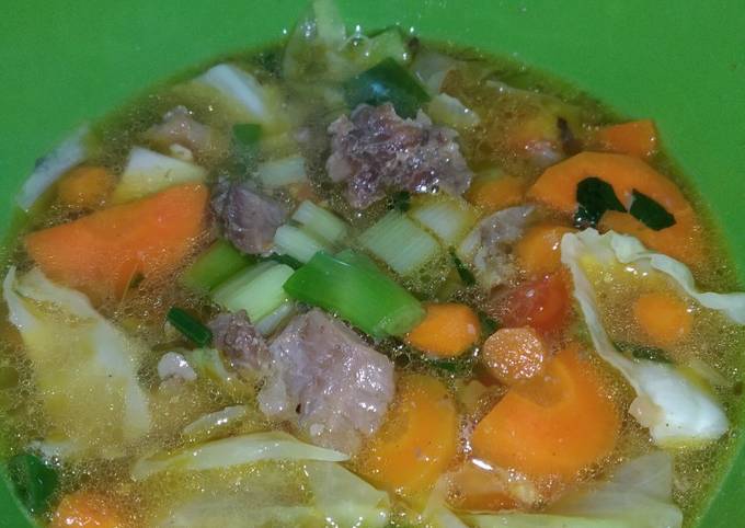 Resep Sop Daging Sapi Ranjau Cabe Oleh Azimaaaaa Cookpad