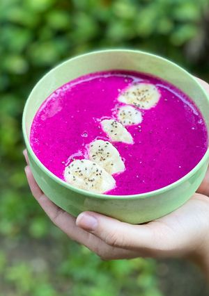Foto resep Smoothie Buah Naga