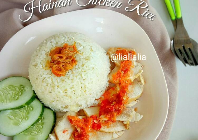 Resep Hainan Chicken Rice Yang Gurih