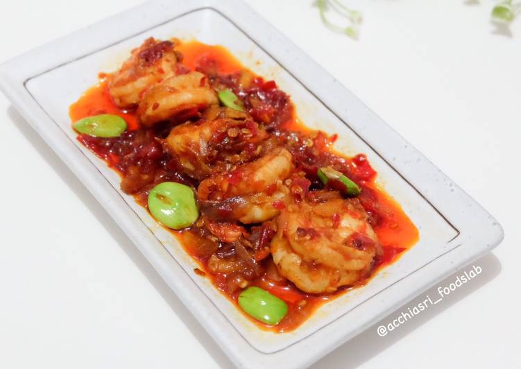 Cara Gampang Menyiapkan Sambel Goreng Udang Pete Anti Gagal