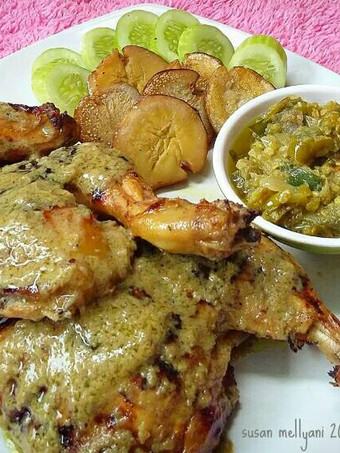 Bagaimana Menyiapkan Ayam bakar bumbu rendang Menu Enak Dan Mudah Dibuat