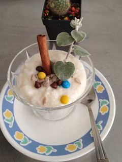 Una foto de Mousse de coco 🥥🥥